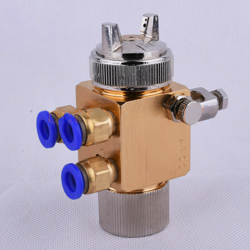 A-100 Atomizing Nozzle Automatic Spray Paint Spraying Gun Compatible New