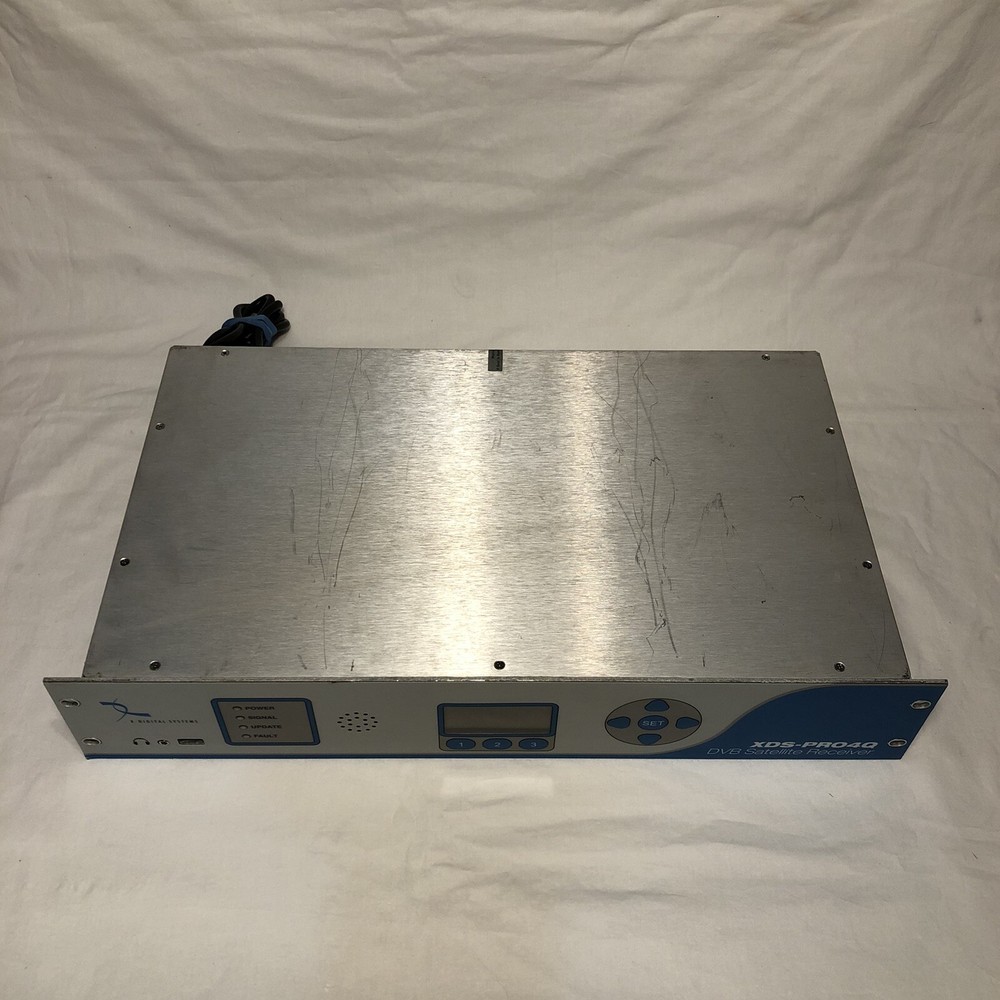 X-Digital Systems XDS-PRO4Q DVB Satellite Receiver Powers On (Untested)
