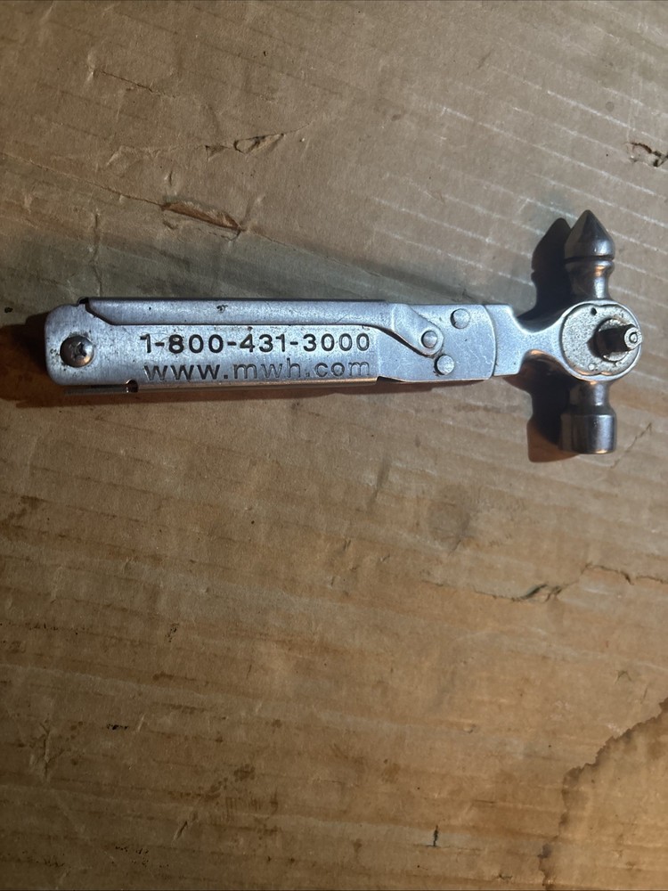 Multi Tool With Hammer, 7” long Wide