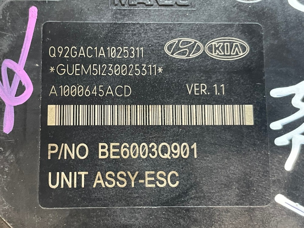 KIA CARENS MK3 ABS PUMP ABS CONTROL MODULE 58910-A4790