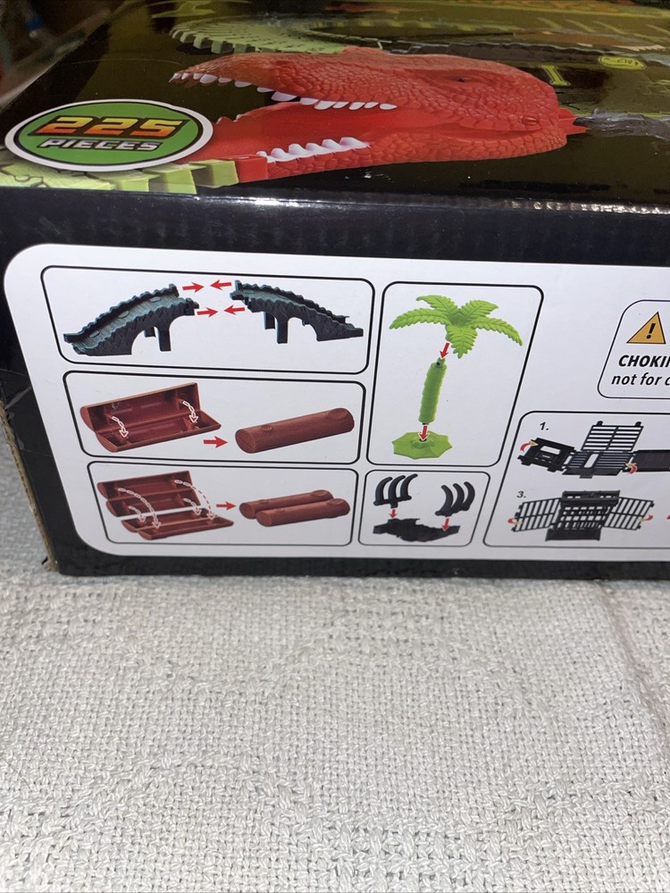 Dinosaur Dash Tracks Children’s Play Set 3 Years + In Box