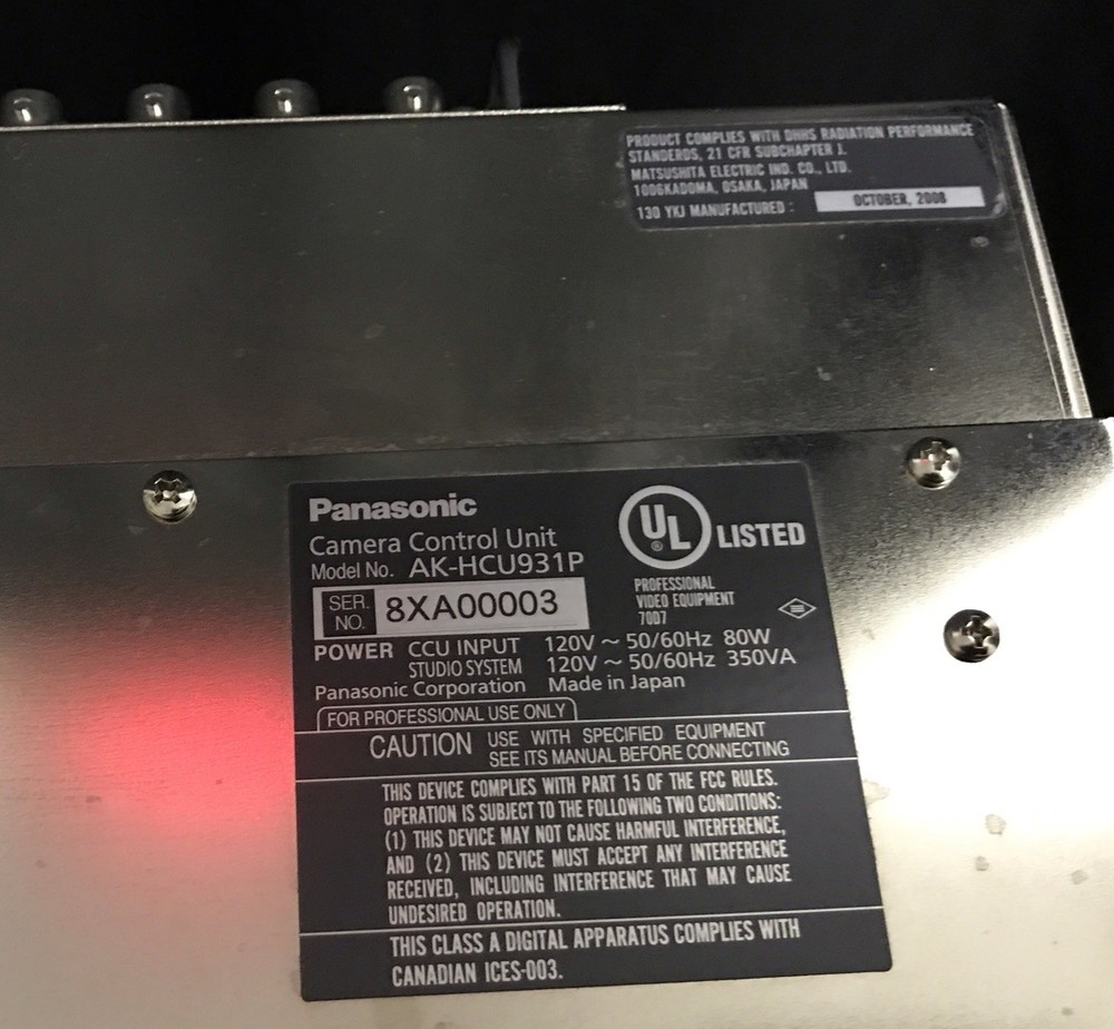 Panasonic AK-HCU931P
