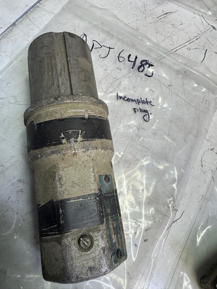 APJ6485 Appleton Plug 3 Phase 60 AMP    - AS IS - Missing Nut | Plugs