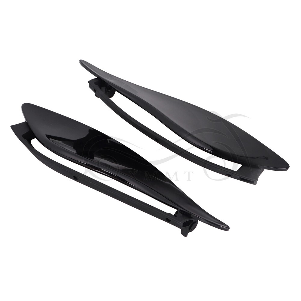 Adjustable Batwing Fairing Air Wind Deflectors For Harley Electra Glide 2014-23