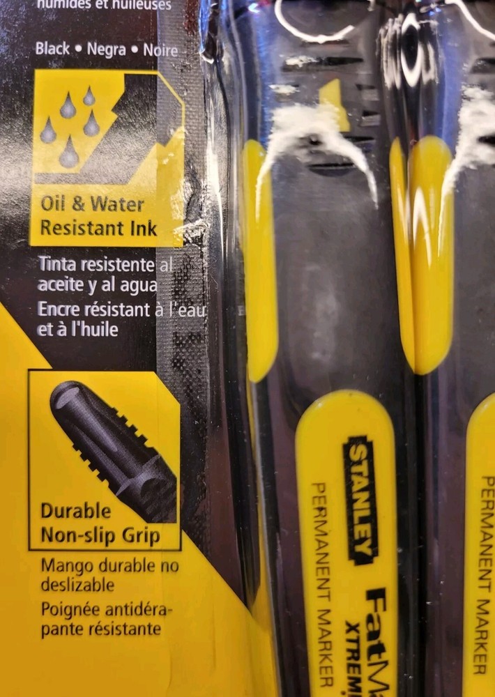 Chisel Tip Market. Stanley FATMAX Extreme Chisel Tip Marker 2 Pack.