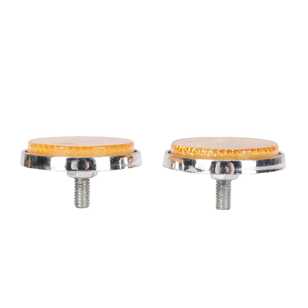 Front Fork Leg Reflectors 43mm Diameter Front Fork Round Reflector Enhanced MDYY
