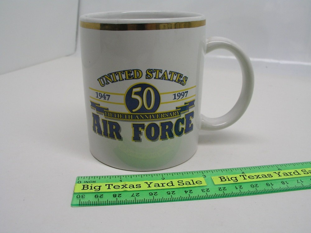 1997 Air Force 50th Anniversary Coffee Mug
