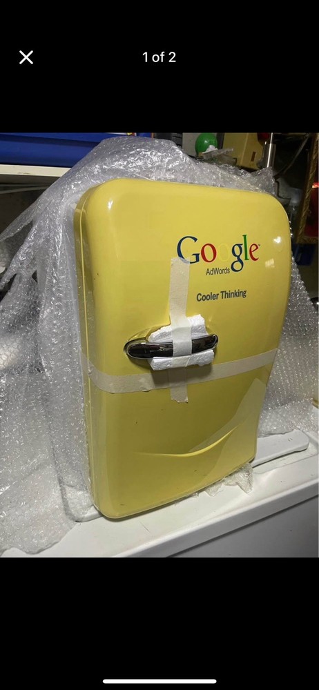 Google AdWords Cooler Thinking Mini Fridge