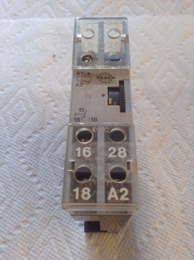 Tesch E67.3X61 Timer Relay 24VDC 6A