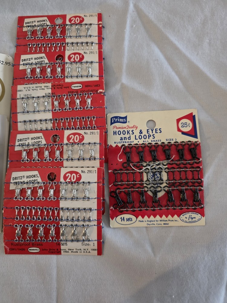 Eyelets, Hooks, Eyes And Loops