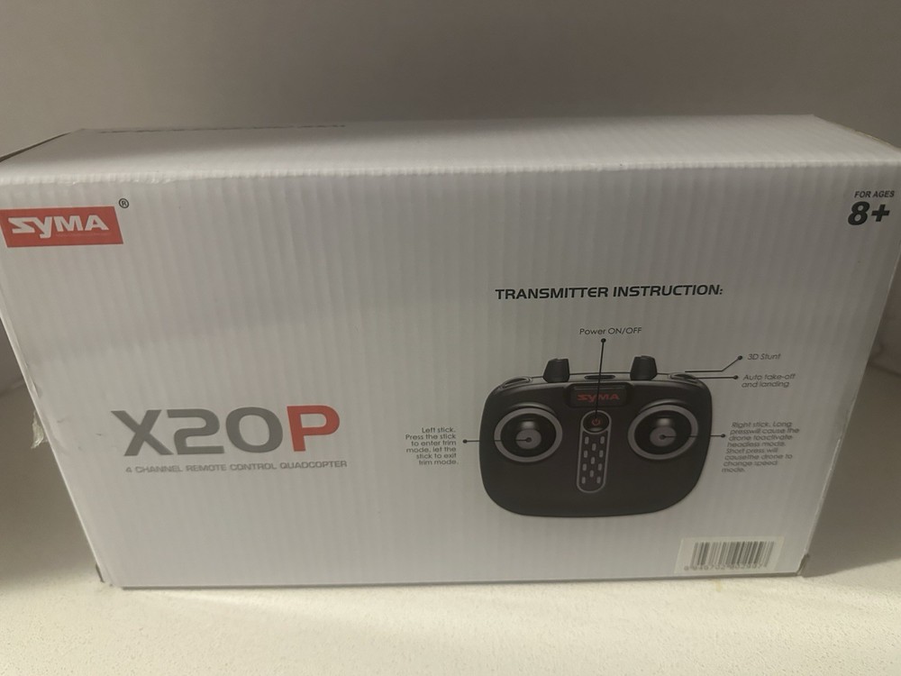 SYMA X20P Mini Drone 4 Channel Remote Control Quadcopter Auto Hover