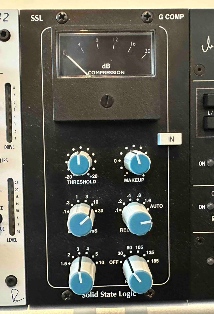Solid State Logic SSL 500 Series G-Series Stereo Bus Compressor Module