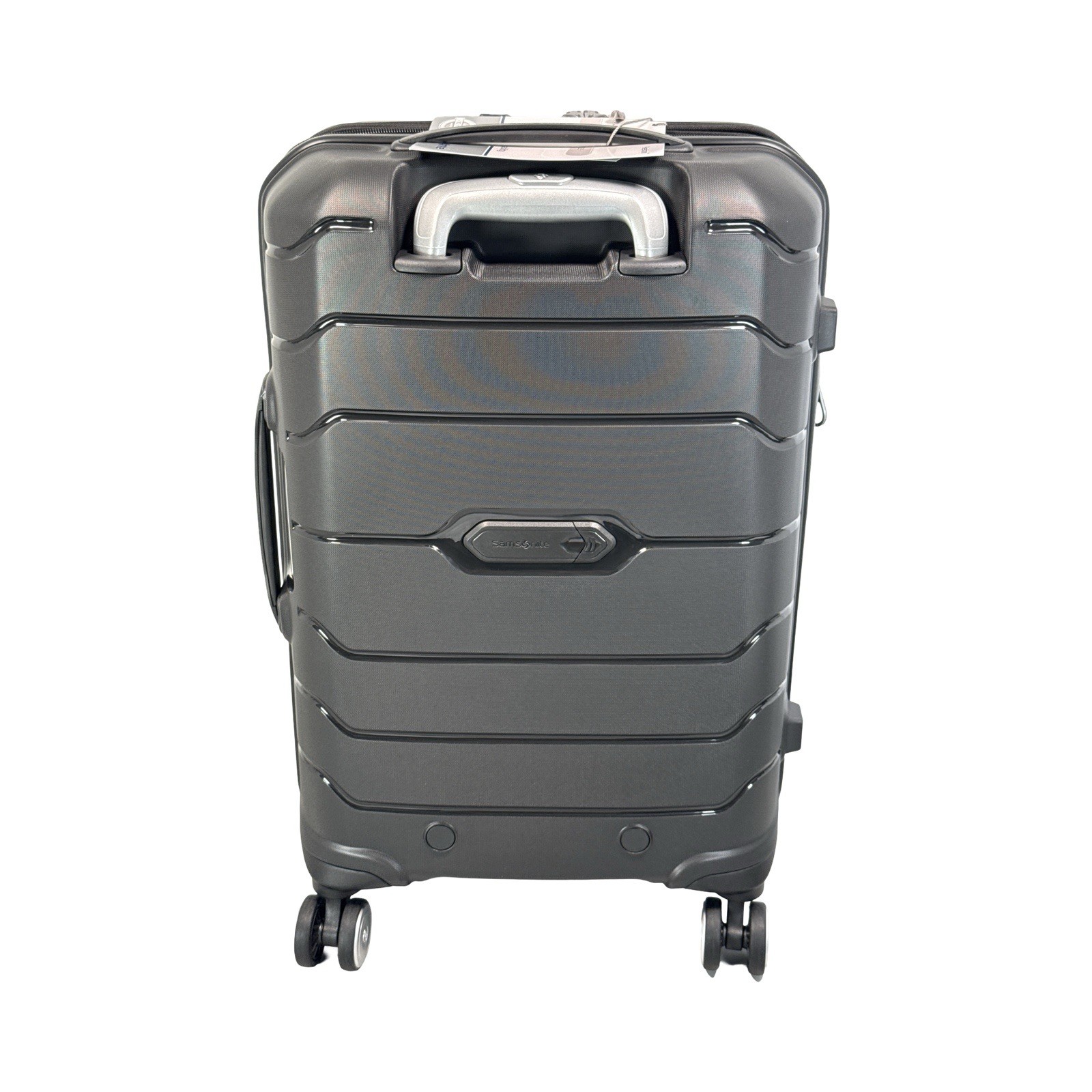 Samsonite 21" Freeform Hardside Carry-On Luggage with Spinner Wheels, Black