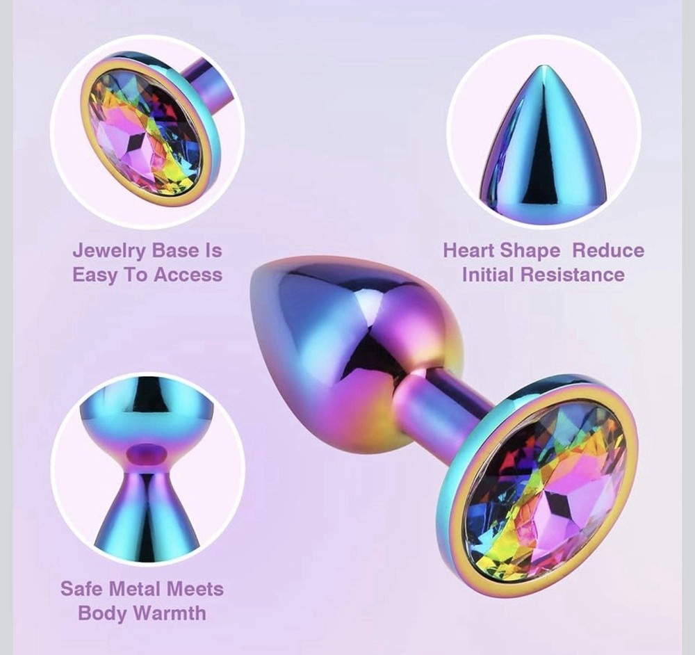 Metal Butt Plug Anal Beads