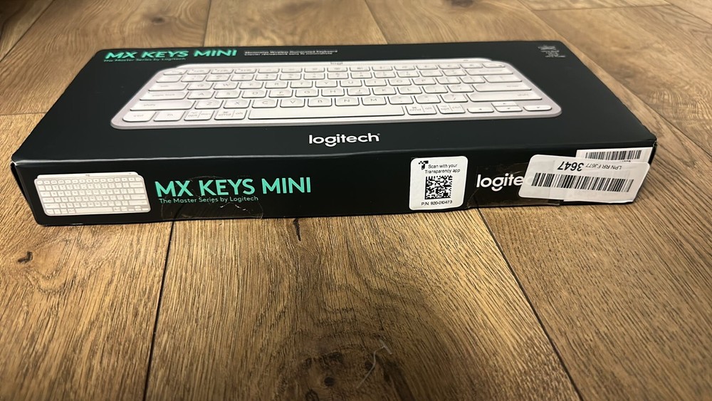 LOGITECH MX KEYS MINI WIRELESS ILLUMINATED KEYBOARD FOR MAC | PALE GRAY