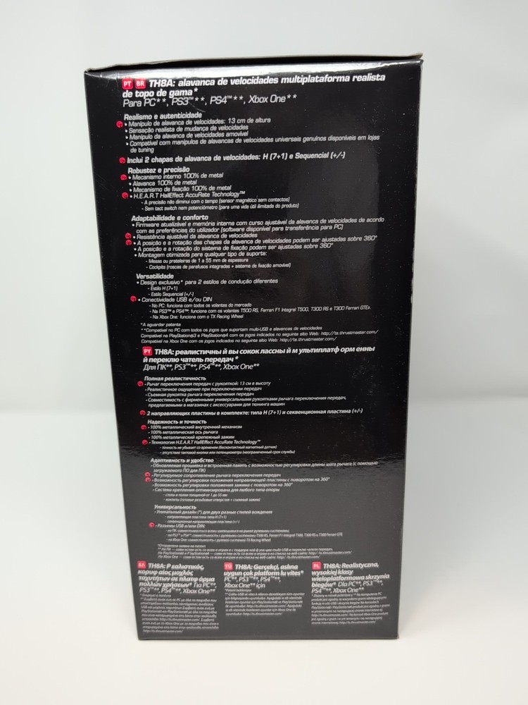 Thrustmaster TH8A Multi-Platform Add-On Shifter for PC PS5 PS4 Xbox NEW NIB