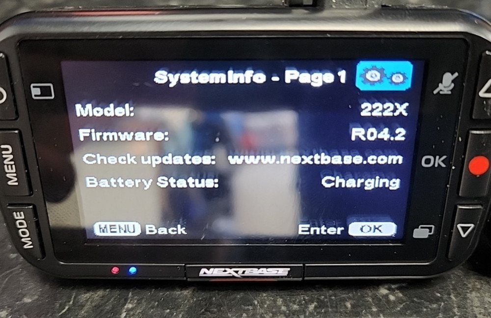 Nextbase Dash Cam 222x Bundle With Rear Camera With 32GB Card