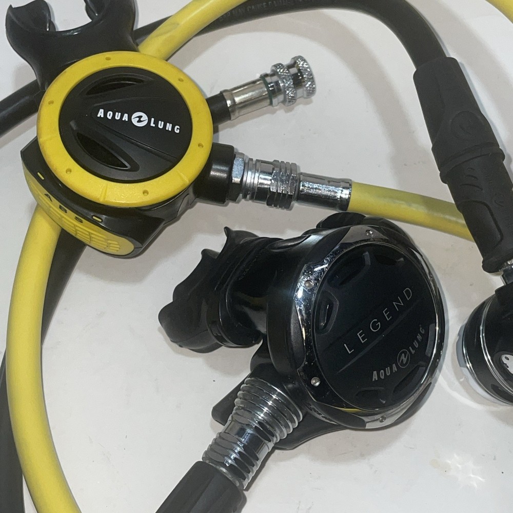 AQUALUNG LEGEND SCUBA REGULATOR & ABS EN250 Pre Owned