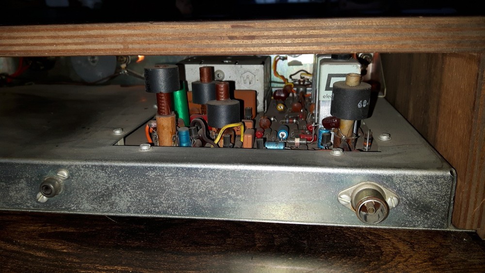 Heathkit TFM-1 Stereo tuner. Working.