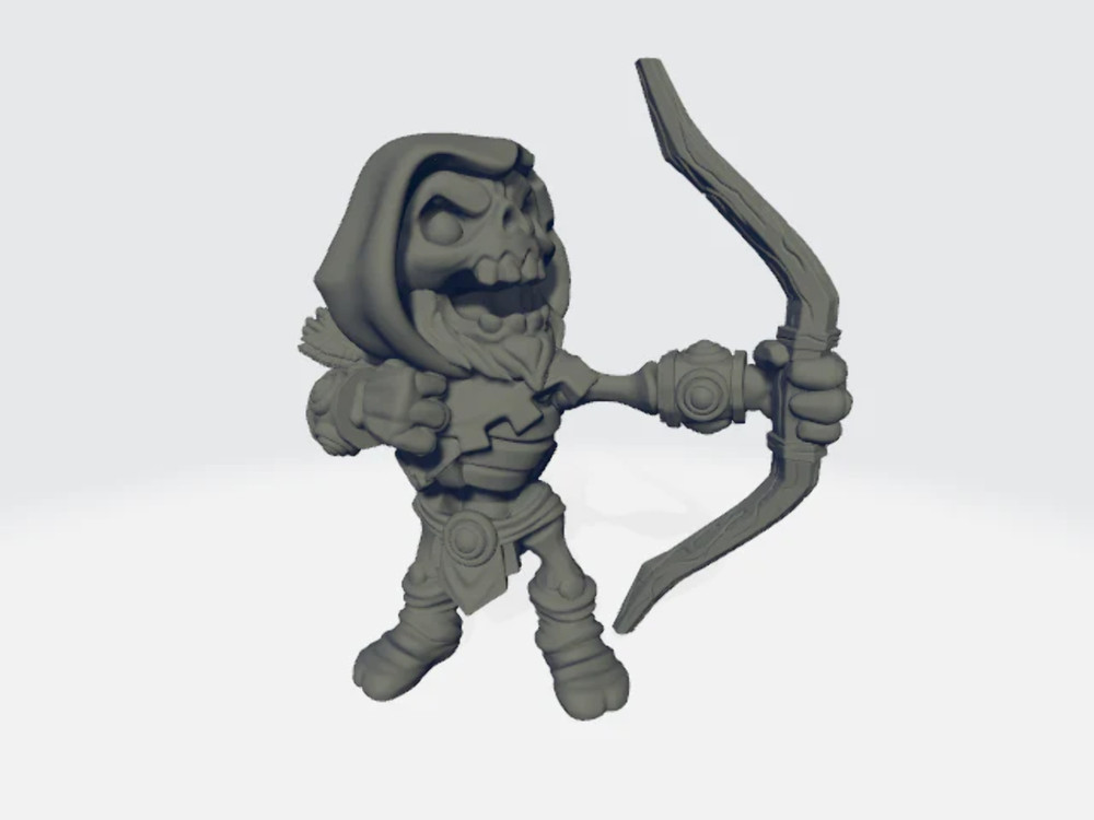 Chibiatures - Skeleton Archer #3