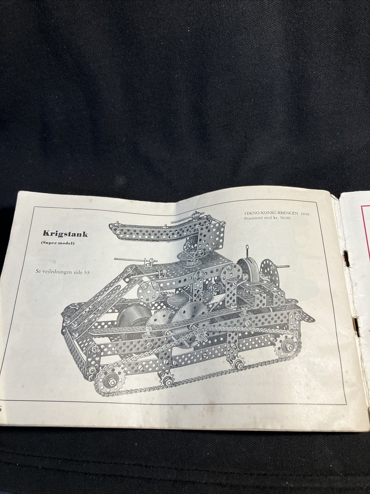 Tekno. Construction Sets Catalogue.Denmark.Vintage .