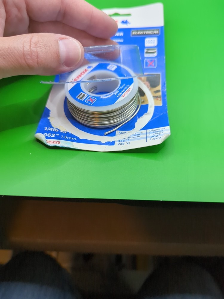 Lenox Electrical Rosin Core Solder .062 WS15031