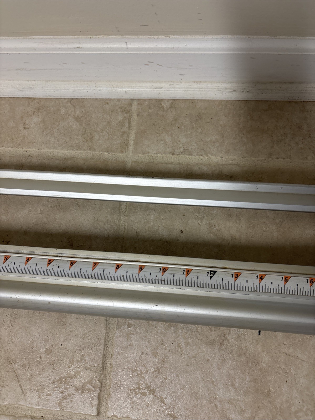 Craftsman Align-A-Rip 24/12 Table Saw Rip Fence Rails Only Ex Cond