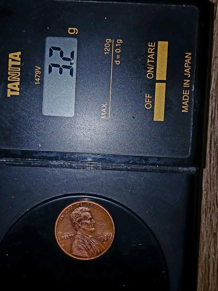 1982-D Lincoln Copper Penny, 3.1 Grams, large date