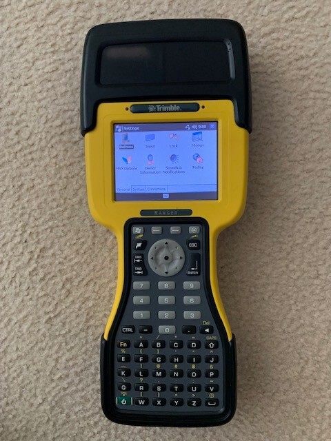 Trimble Ranger Data Collector Survey Controller + Stylus Pen + Strap + Power
