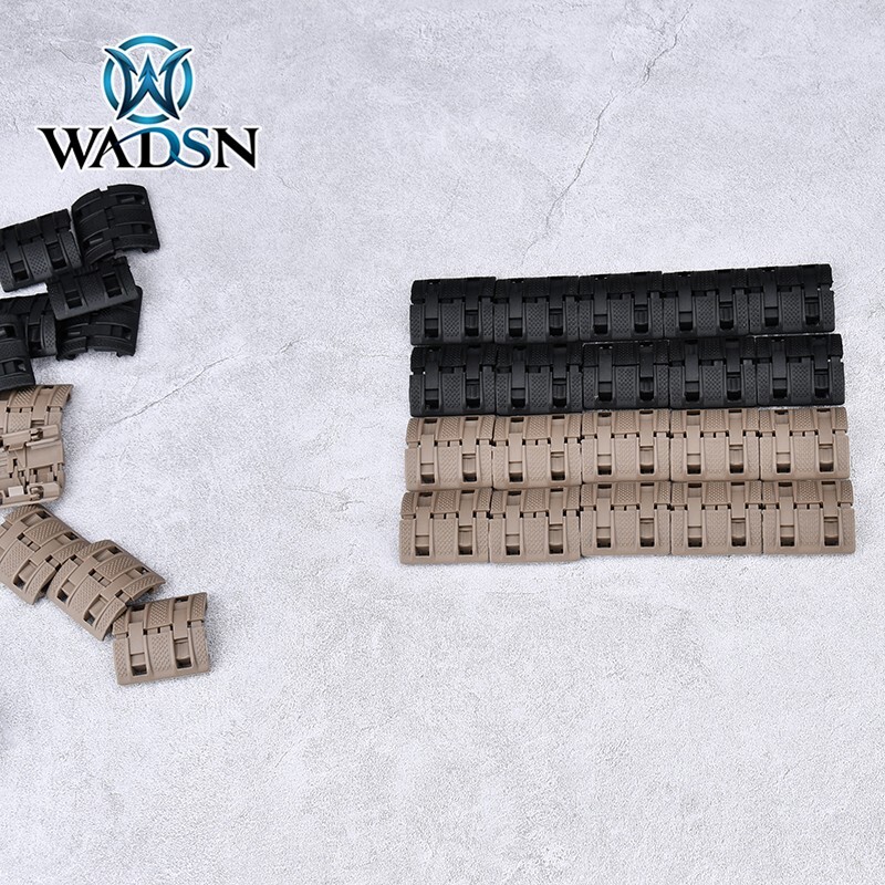 Picatinny Rail Covers Hold Plastic Protective Sheet