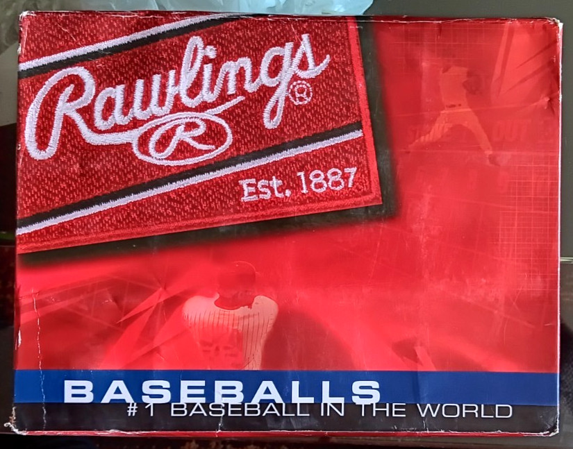 12 Rawlings RPLB1 Official Pony League Baseballs Brand New And Sealed - 1 Open