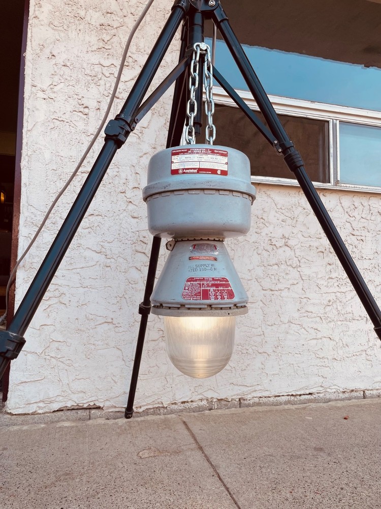 Appleton A-51 Explosion Proof Table Lamp conversion. ES bulb. 25+ available.