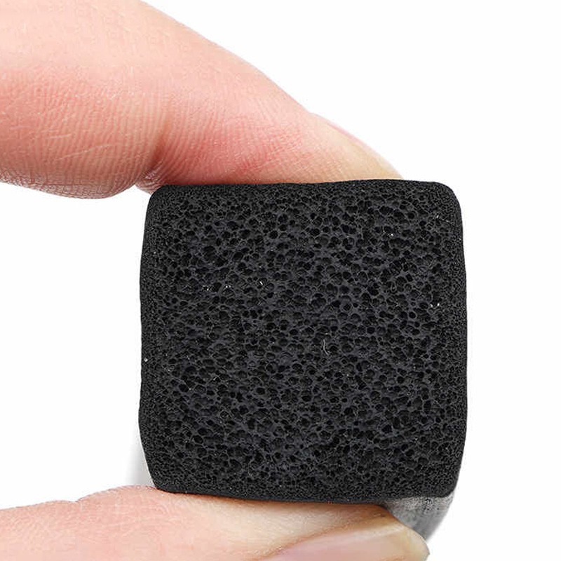 Black Silicone rubber sponge strip Closed Cell Square Foam Backer Rod Seal