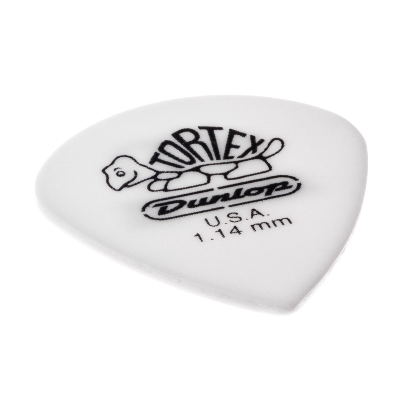 Dunlop Guitar Picks 12 Pack Tortex White Jazz III Size 1.14mm 478P1.14