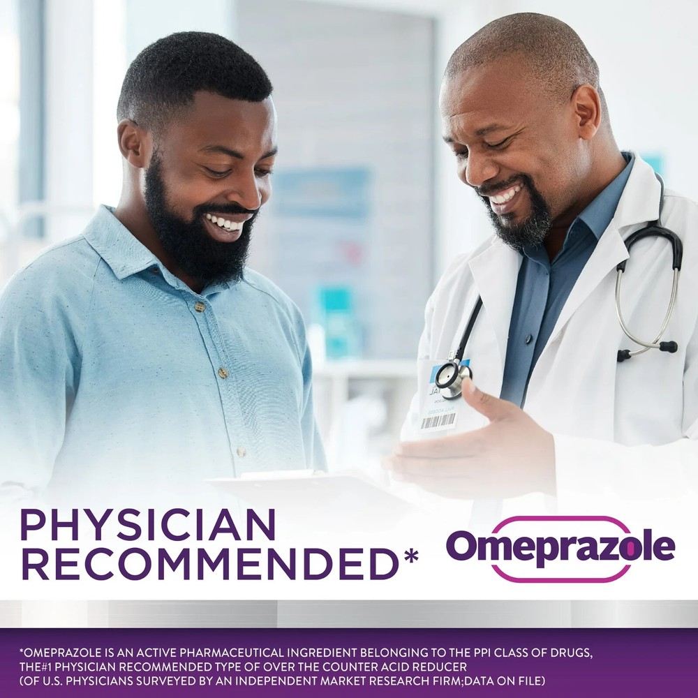 Equate Omeprazole Delayed Release Tablets 20 mg, Frequent Heartburn