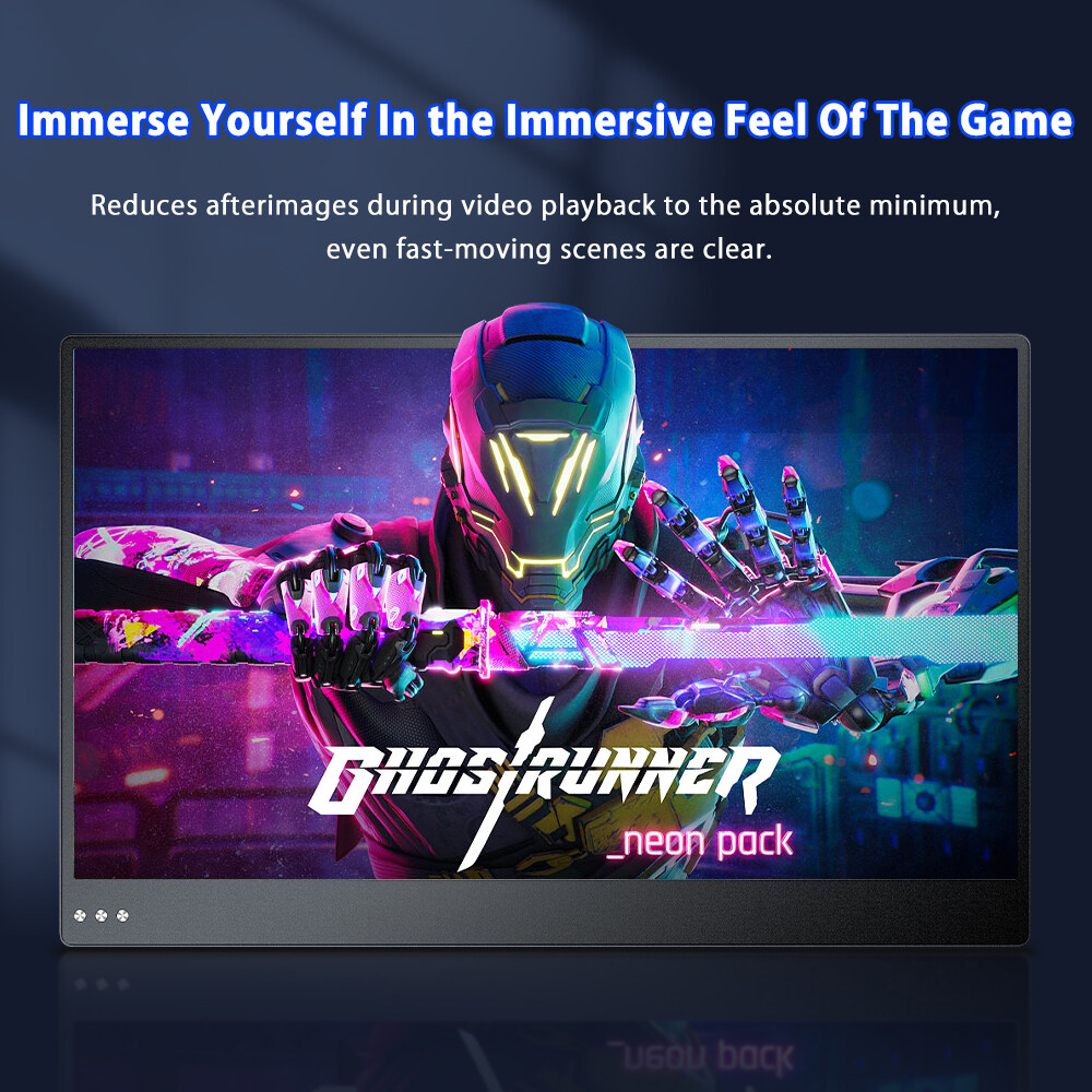 UPERFECT Portable Monitor 13.3" 4K 3840 x 2160 USB-C IPS Screen For Macbook NEW!