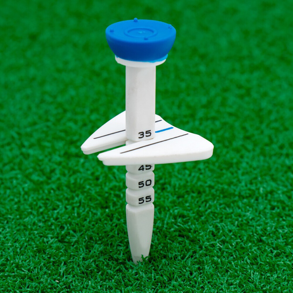 Adjustable Scale Golf Tees Rubber Tees Multicolor