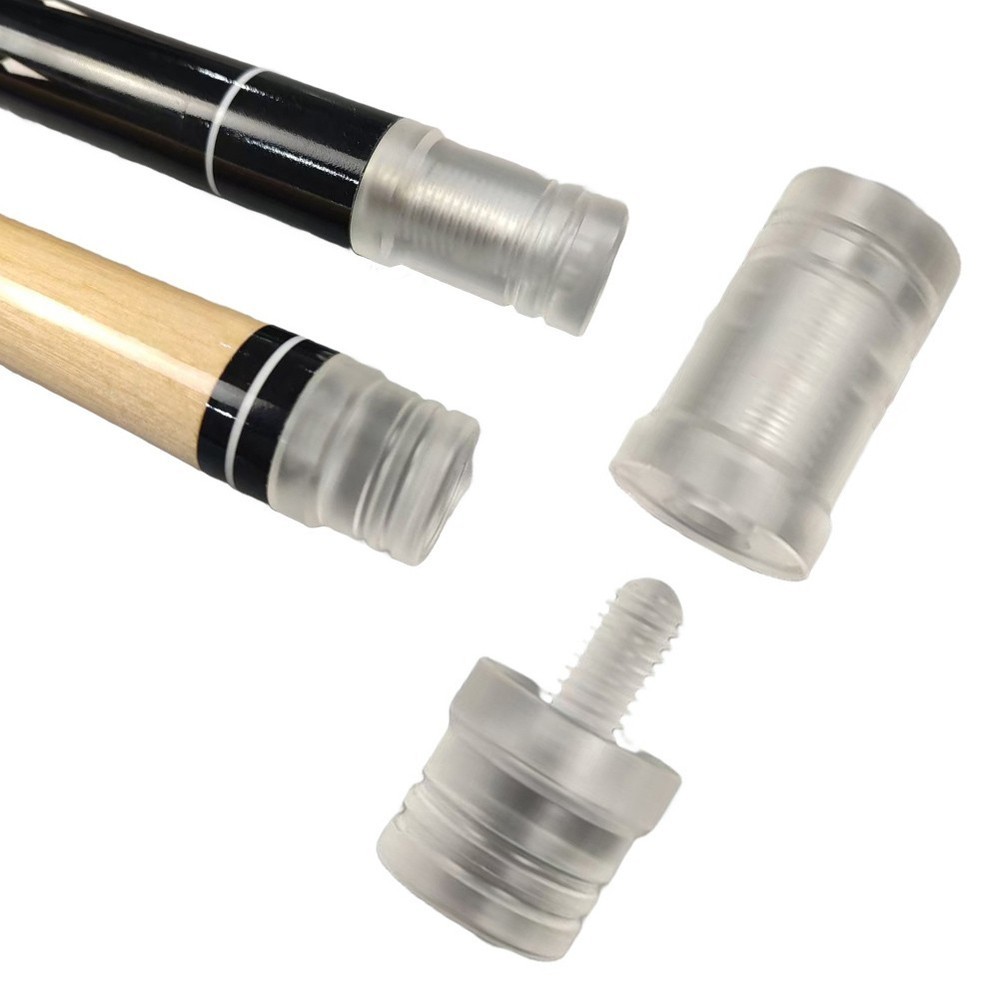 Billiards Cue Joint Thread Cap 5/16-18 Acrylic Protector Dustproof and Compact
