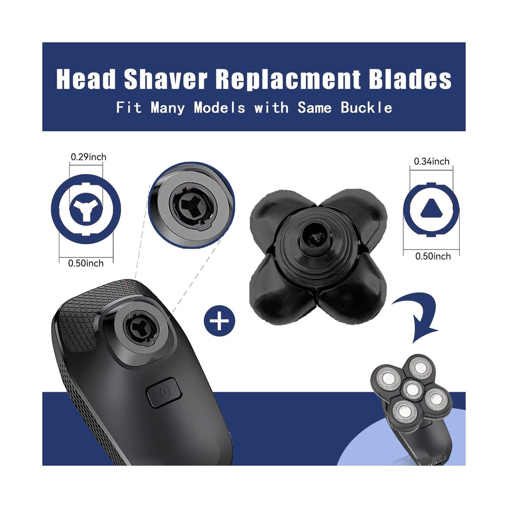 Universal Replacement Heads for Blade,Replacement Blades Compatible... Fast Ship