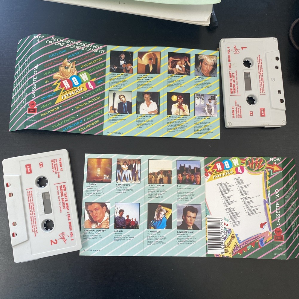 Various - Now Music 4 Double Cassette