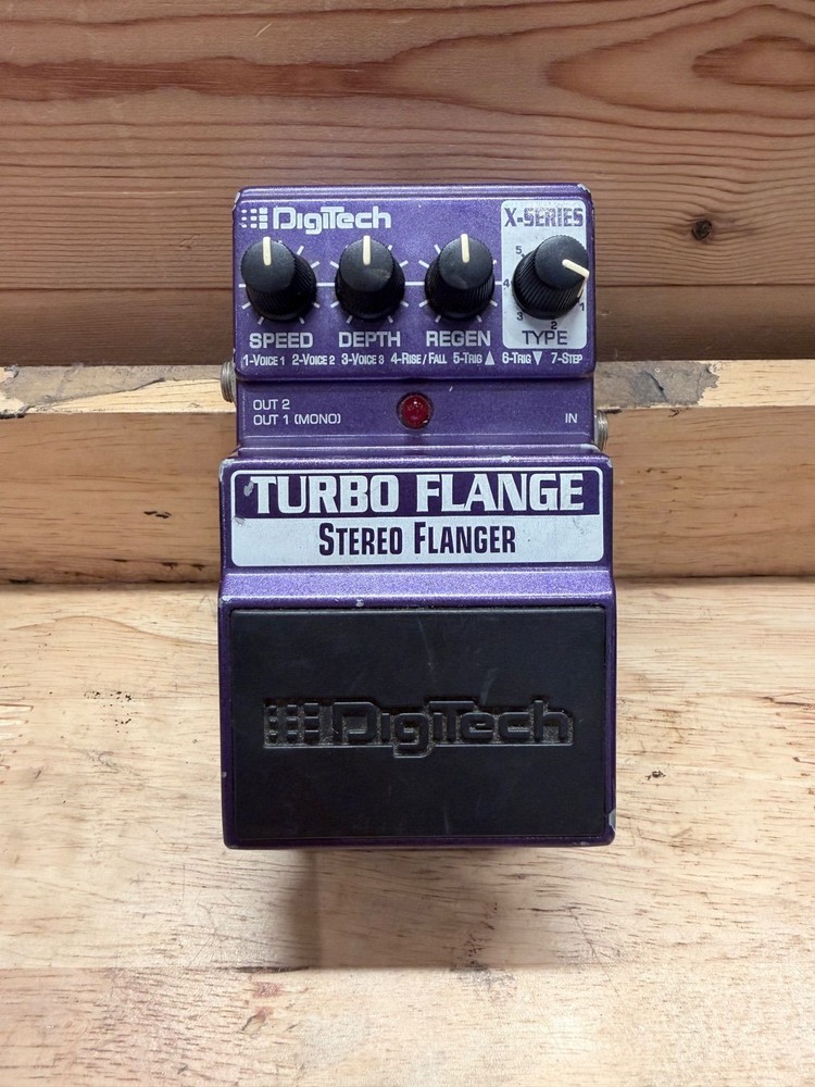 DigiTech TURBO FLANGE STEREO FLANGER