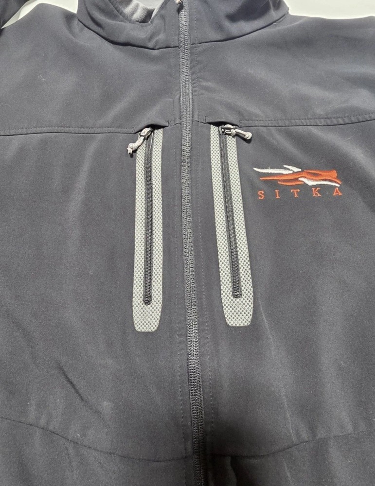 Sitka Gear Jetstream Jacket Black Large 100% WINDPROOF