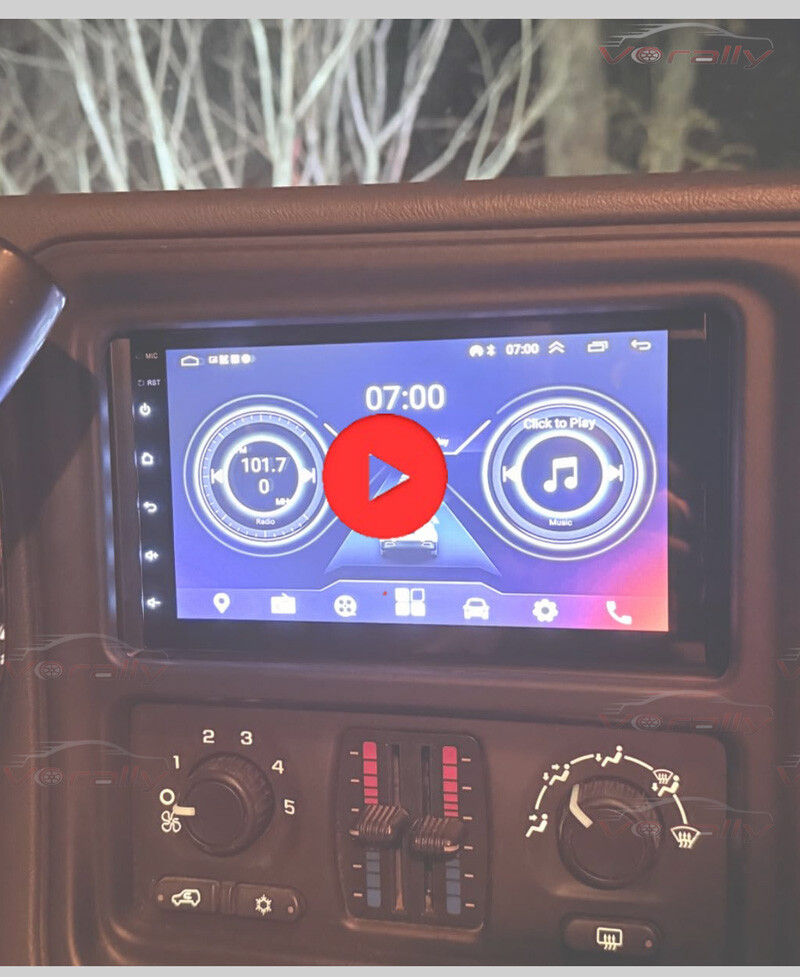 For Silverado 2003-2006 7" Wireless Apple CarPlay Android auto Radio GPS Player