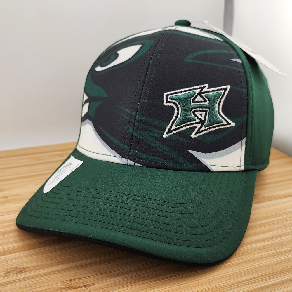 Hudson Hawks Hat, Green & White Cap, The Game, Strapback - NWT