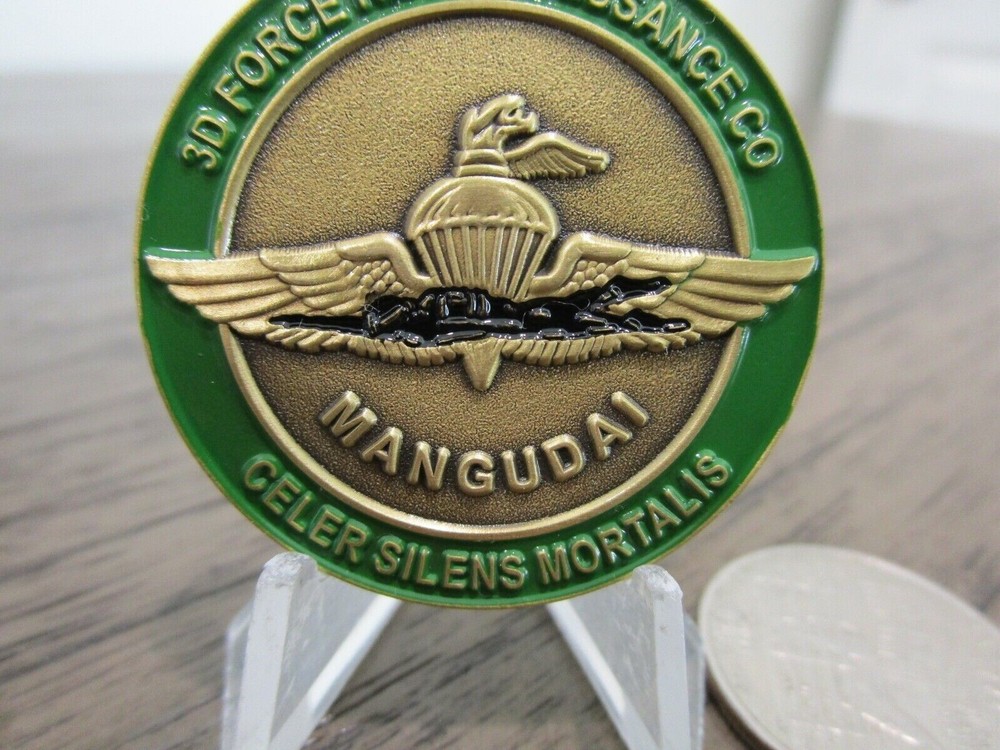 USMC 3D Force Reconnaissance Co Challenge Coin