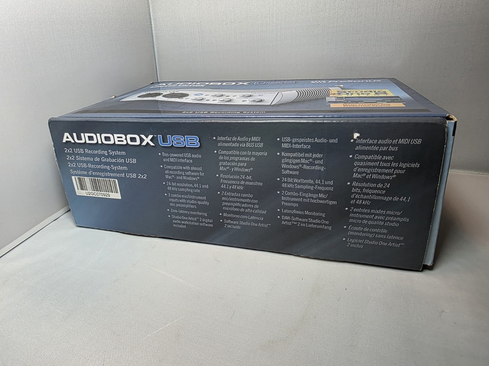 PreSonus Audiobox USB Limited Edition 2X2 USB Recording System Interface