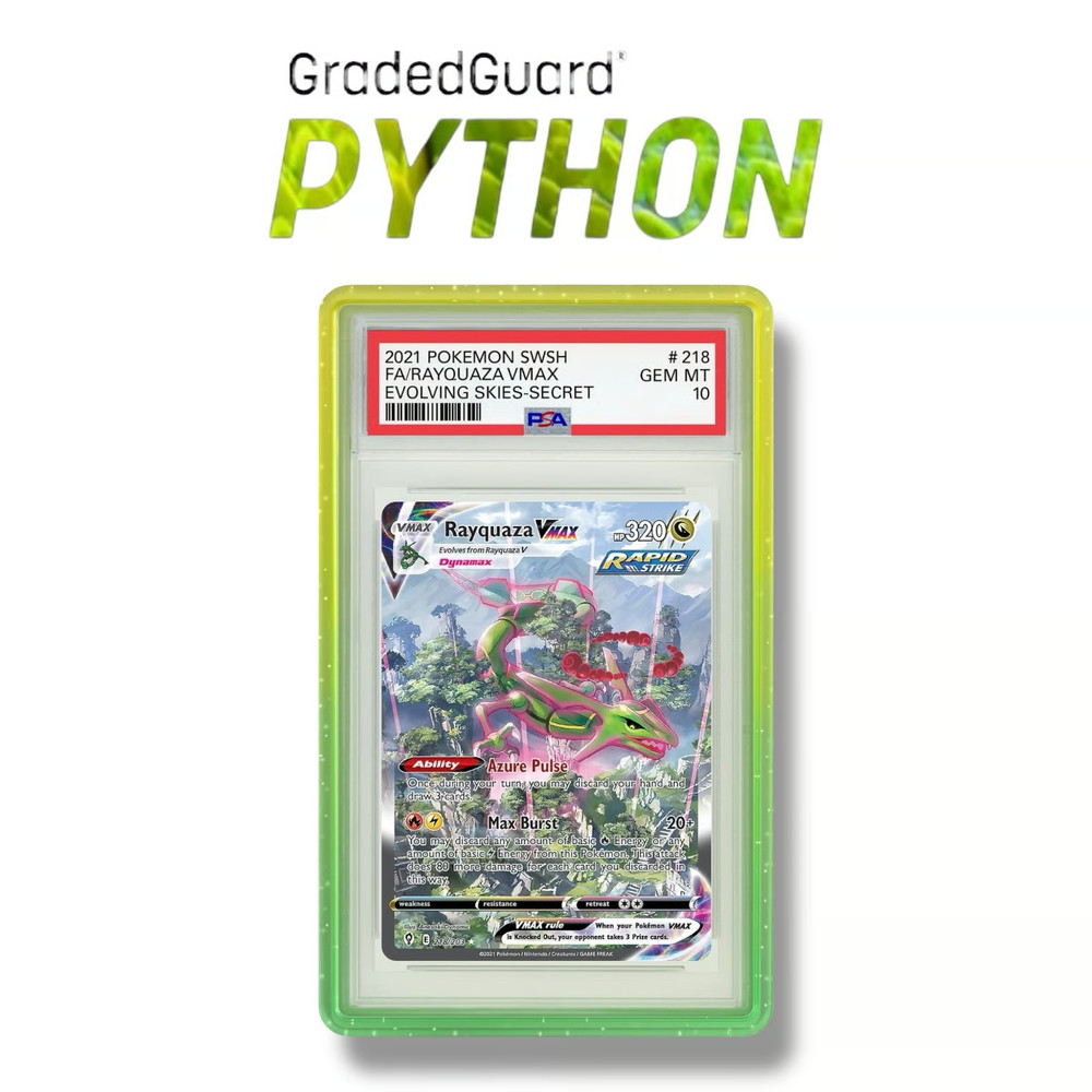 GradedGuard Trick Or Treat Pumpkin PSA Graded Card Protector (PYTHON ERROR)