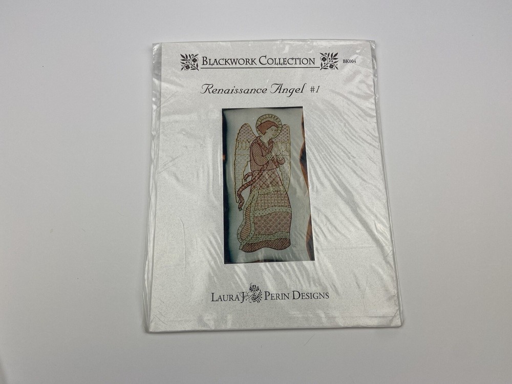 Laura J Perin Design Renaissance Angel #1 Needlepoint Pattern