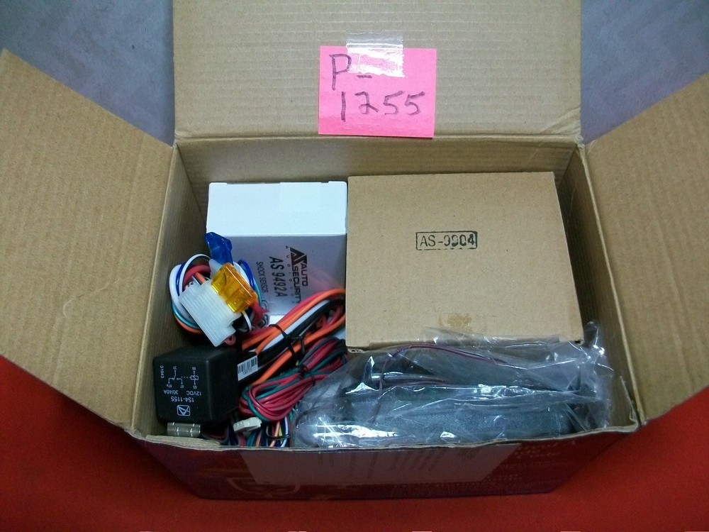 PRESTIGE SECURITY SYSTEMS # APS510C 5 BUTTON CODE HOPPING REMOTE SECURITY SYSTEM