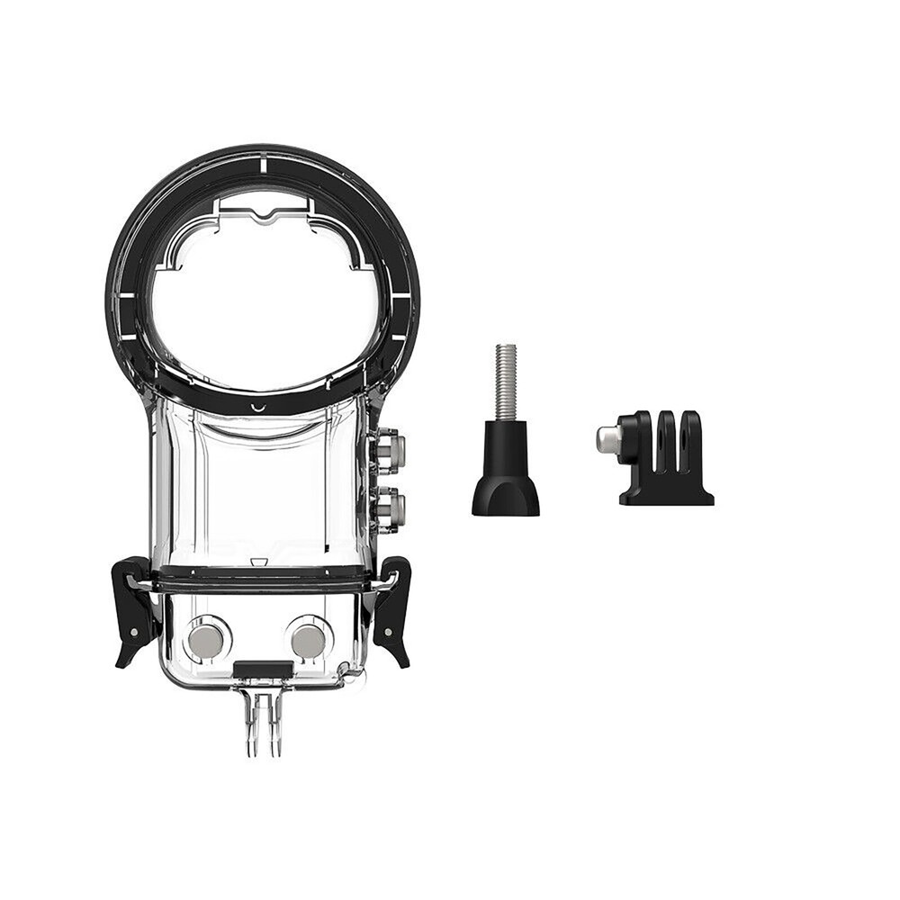 For Insta360 X3 Panoramic Action Camera Waterproof Diving Case Protective Cover
